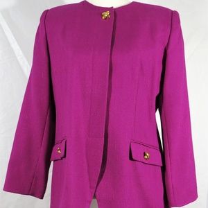 Women's Worthington Blazer Collarless Jacket